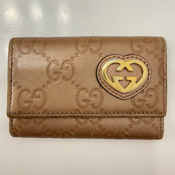 Gucci Handbags - Gucci Guccissima Leather 6-Key Holder Wallet